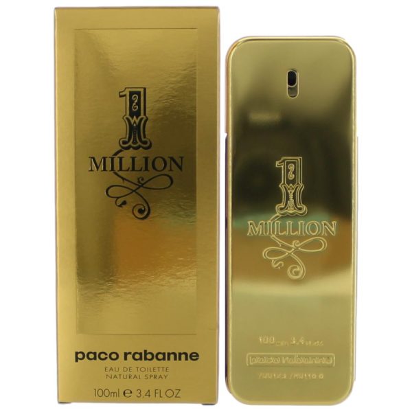 1 Million by Paco Rabanne, 3.4 oz EDT Spray for Men