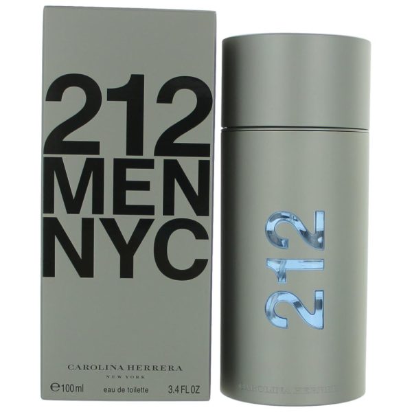 212 by Carolina Herrera, 3.4 oz EDT Spray for Men