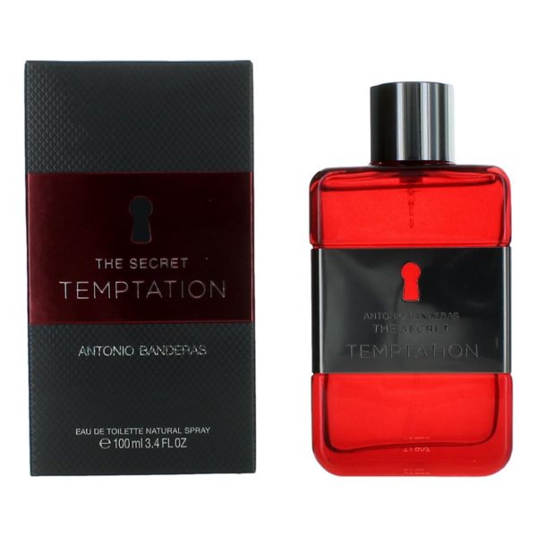 The Secret Temptation by Antonio Banderas, 3.4 oz  EDT Spray for Men