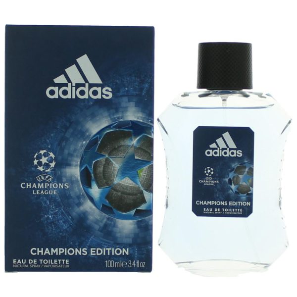 Adidas UEFA Champions League Champions Edition by Adidas, 3.4oz EDT Spray men