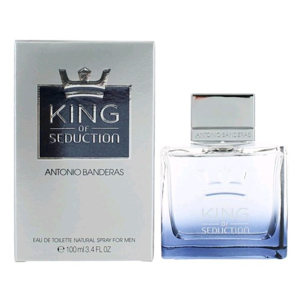 King of Seduction by Antonio Banderas, 3.4 oz EDT Spray for Men