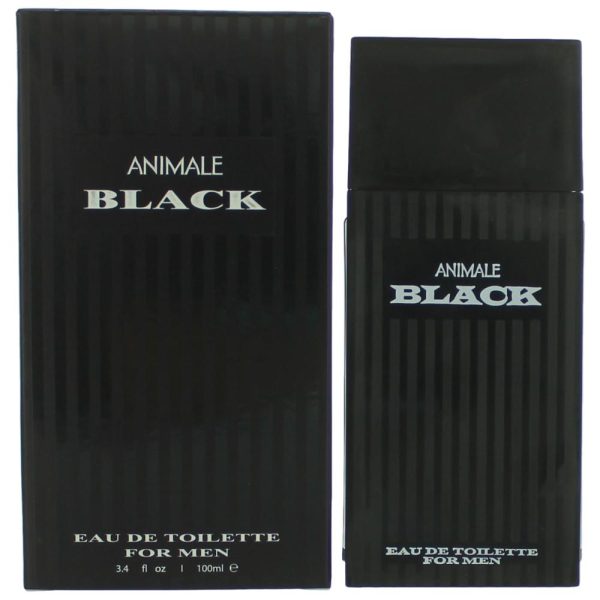 Animale Black by Animale, 3.4 oz EDT Spray for Men