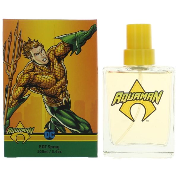 Aquaman by Marmol & Son, 3.4 oz EDT Spray for Boys