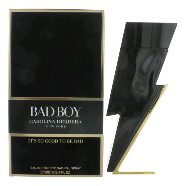 Bad Boy by Carolina Herrera, 3.4 oz EDT Spray for Men