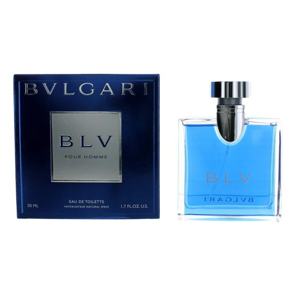 BLV Pour Homme by Bvlgari, 1.7 oz EDT Spray for Men