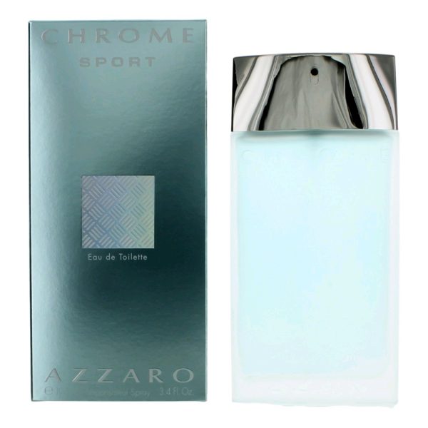 Chrome Sport by Azzaro, 3.4 oz EDT Spray for Men