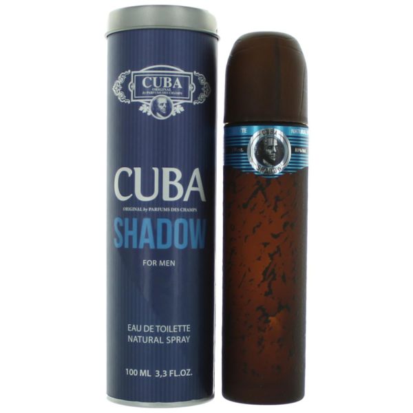 Cuba Shadow by Cuba, 3.3 oz EDT Spray for Men