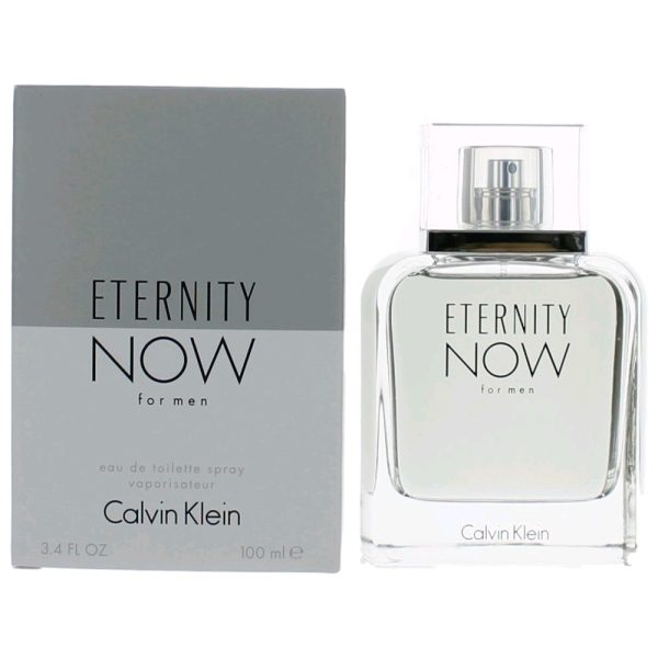 Eternity Now by Calvin Klein, 3.4 oz EDT Spray for Men