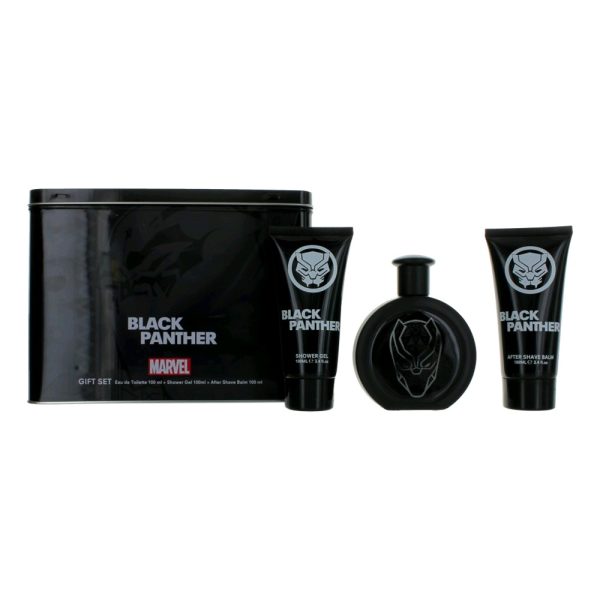 Black Panther by Marvel, 3 Piece Gift Set for Men