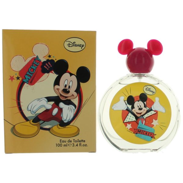 Mickey Mouse by Disney, 3.4 oz EDT Spray for Kids (Yellow)