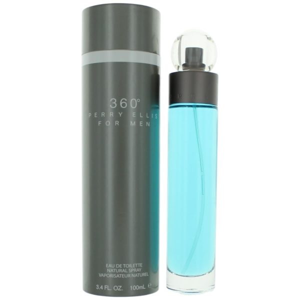 Perry Ellis 360 by Perry Ellis, 3.4 oz EDT Spray for Men