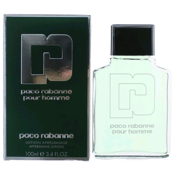 Paco Rabanne Pour Homme by Paco Rabanne, 3.4 oz Aftershave Lotion men