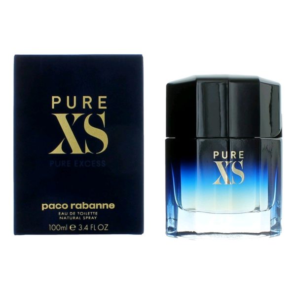 Pure XS by Paco Rabanne, 3.4 oz EDT Spray for Men