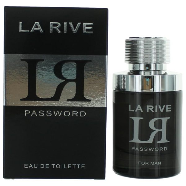 LR Password by La Rive, 2.5 oz EDT Spray for Men