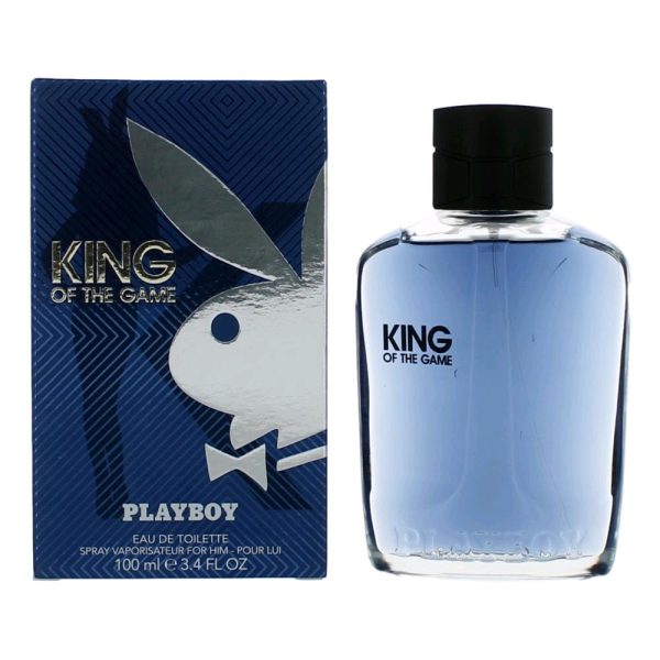 Playboy King of the Game by Coty, 3.4 oz EDT Spray for Men