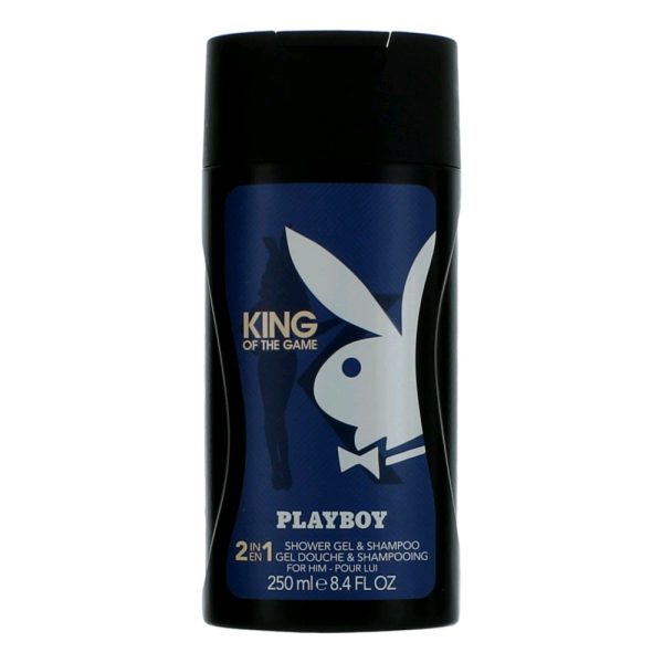 Playboy King Of The Game by Coty, 8.45 oz Shower Gel for Men