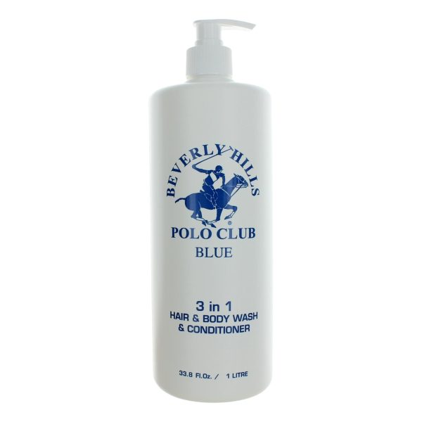 BHPC Blue, 33.8oz 3-in-1 Hair & Body Wash & Conditioner men