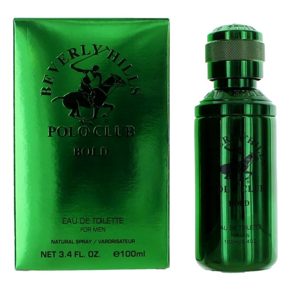 BHPC Bold by Beverly Hills Polo Club, 3.4 oz EDT Spray for Men