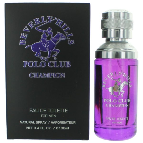 BHPC Champion by Beverly Hills Polo Club, 3.4 oz EDT Spray for Men