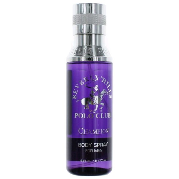 BHPC Champion by Beverly Hills Polo Club, 6 oz Body Spray for Men