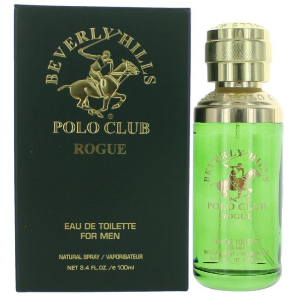 BHPC Rogue by Beverly Hills Polo Club, 3.4 oz EDT Spray for Men