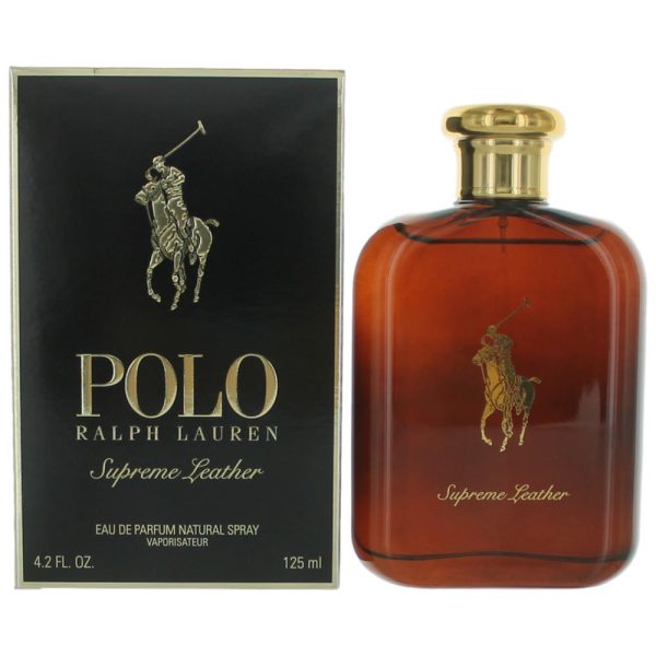 Polo Supreme Leather by Ralph Lauren, 4.2 oz EDP Spray for Men