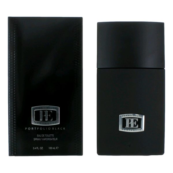 Portfolio Black by Perry Ellis, 3.4 oz EDT Spray for Men