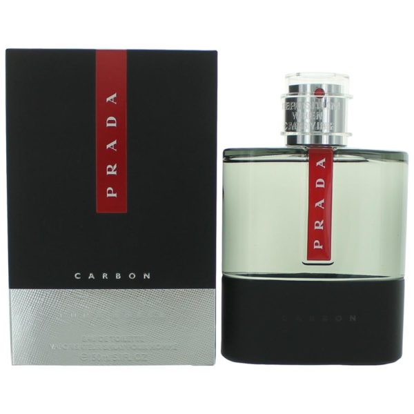 Prada Luna Rossa Carbon by Prada, 5.1 oz EDT Spray for Men