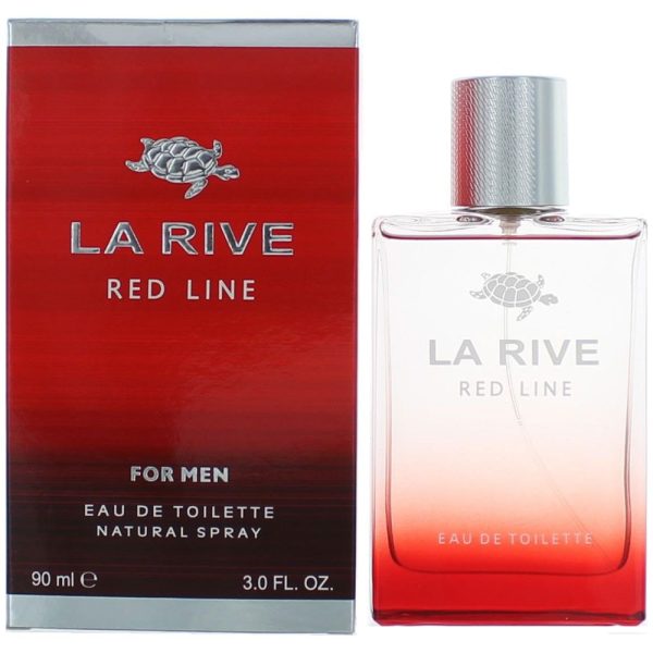 Red Line by La Rive, 3 oz EDT Spray for Men