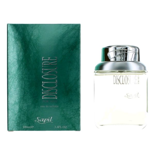 Disclosure by Sapil, 3.4 oz EDT Spray for Men