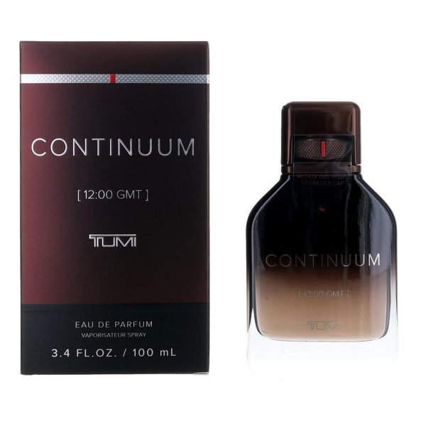 Continuum [12:00 GMT] by Tumi, 3.4 oz EDP Spray for Men