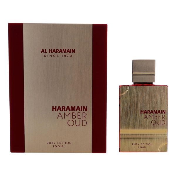 Amber Oud Ruby Edition by Al Haramain, 3.4 oz EDP Spray for Unisex