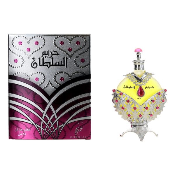 Khadlaj Hareem Al Sultan Silver by Al Khadlaj, 1.18oz Perfume Oil for Unisex