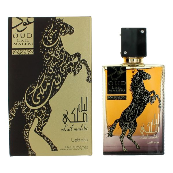 Oud Lail Maleki by Lattafa, 3.4 oz EDP Spray for Unisex