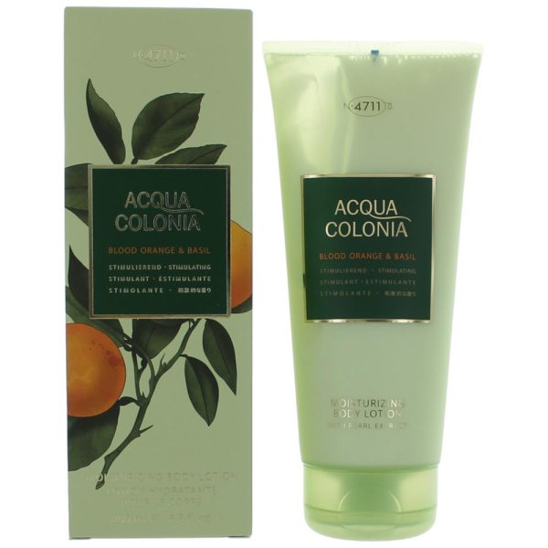 Acqua Colonia Blood Orange & Basil by 4711, 6.8oz Body Lotion for Unisex