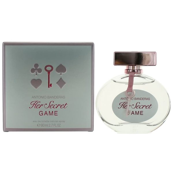 Her Secret Game by Antonio Banderas, 2.7 oz EDT Spray for Women