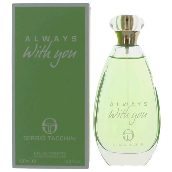 Always With You by Sergio Tacchini, 3.4 oz EDT Spray for Women