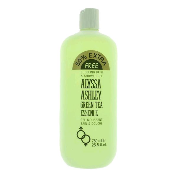 Green Tea Essence by Alyssa Ashley, 25.5oz Bubbling Bath & Shower Gel women