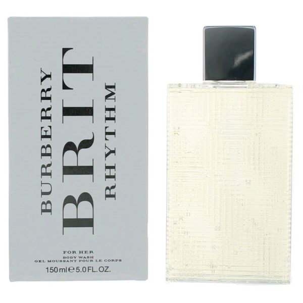 Brit Rhythm by Burberry, 5 oz Body Wash for Women