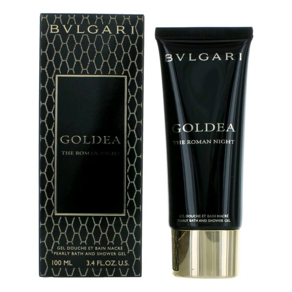 Bvlgari Goldea The Roman Night by Bvlgari, 3.4oz Bath and Shower Gel women