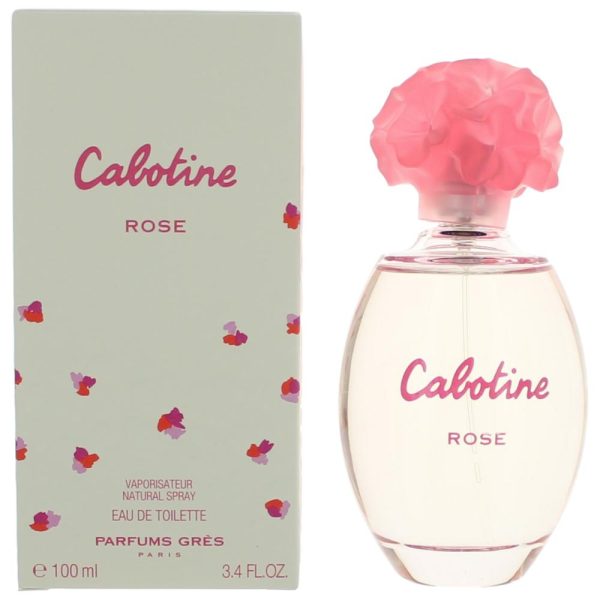 Cabotine Rose by Parfums Gres, 3.4 oz EDT Spray for Women