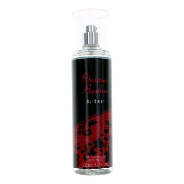 By Night by Christina Aguilera, 8 oz Fragrance Mist Spray for Women