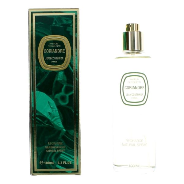 Coriandre by Jean Couturier, 3.3oz Parfum De Toilette Refill Spray women