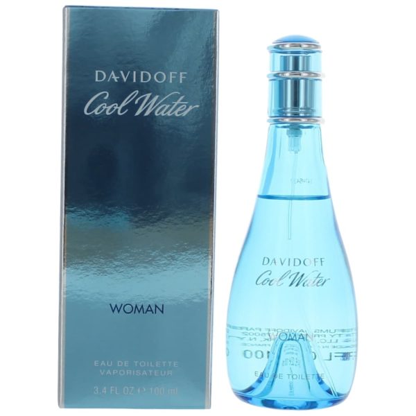 Cool Water by Davidoff, 3.4 oz EDT Spray for Women