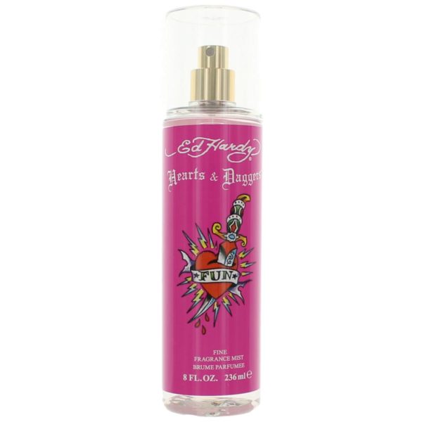 Ed Hardy Hearts & Daggers by Christian Audigier, 8oz Fine Fragrance Mist women