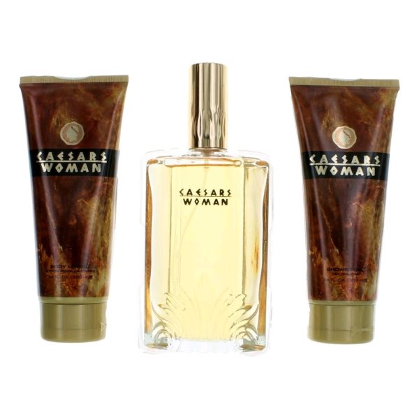 Caesars Woman by Caesar's World, 3 Piece Gift Set for Women