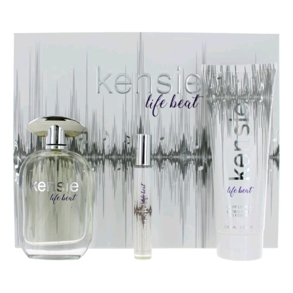 Kensie Life Beat by Kensie, 3 Piece Gift Set for Women