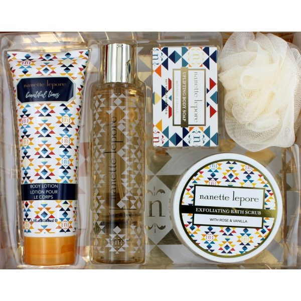 Beautiful Times by Nanette Lepore, 5 Piece Luxury Bath & Body Set