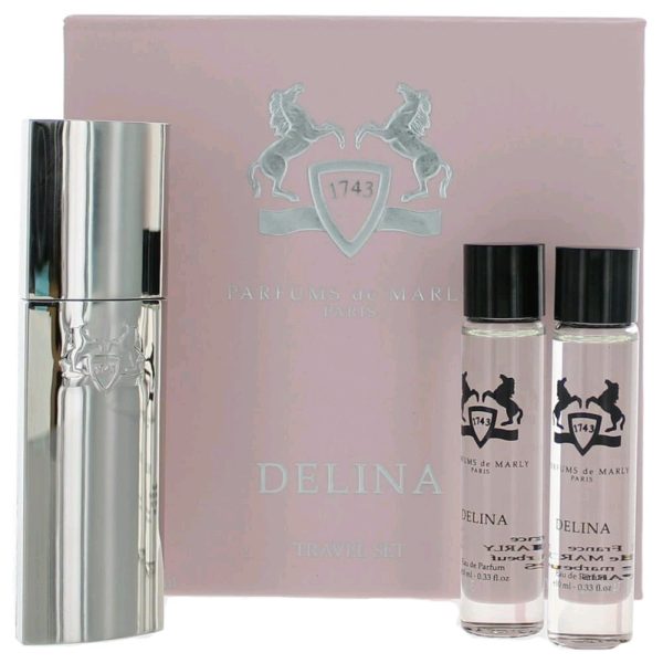 Parfums de Marly Delina by Parfums de Marly, 3 Piece Travel Gift Set women