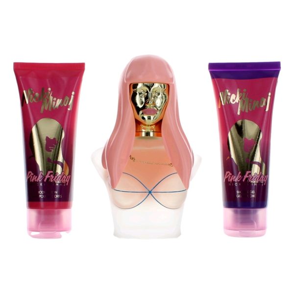 Pink Friday by Nicki Minaj, 3 Piece Gift Set for Women